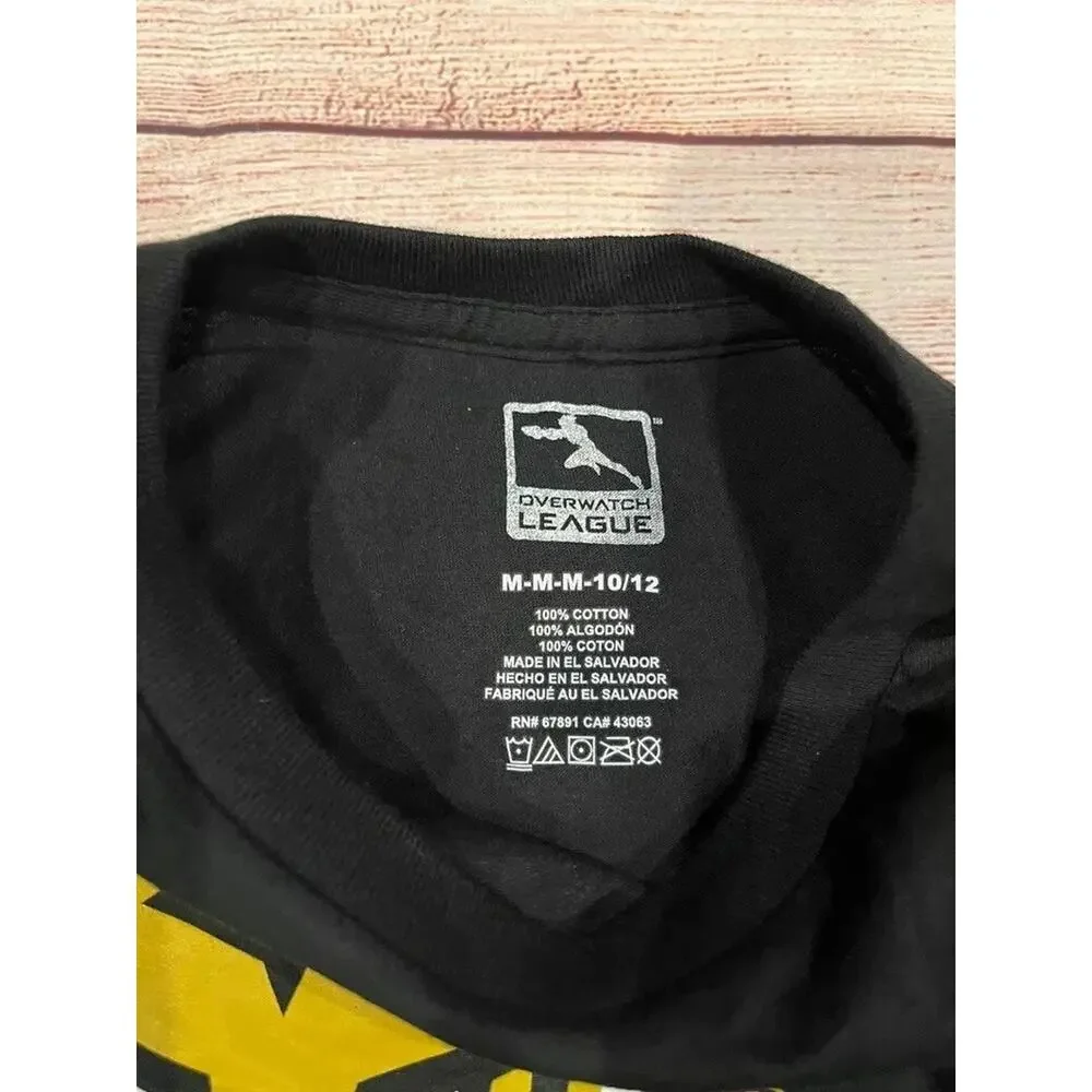Blizzard Overwatch League - Seoul Dynasty Black T Shirt Youth Medium 10/12-NWOT